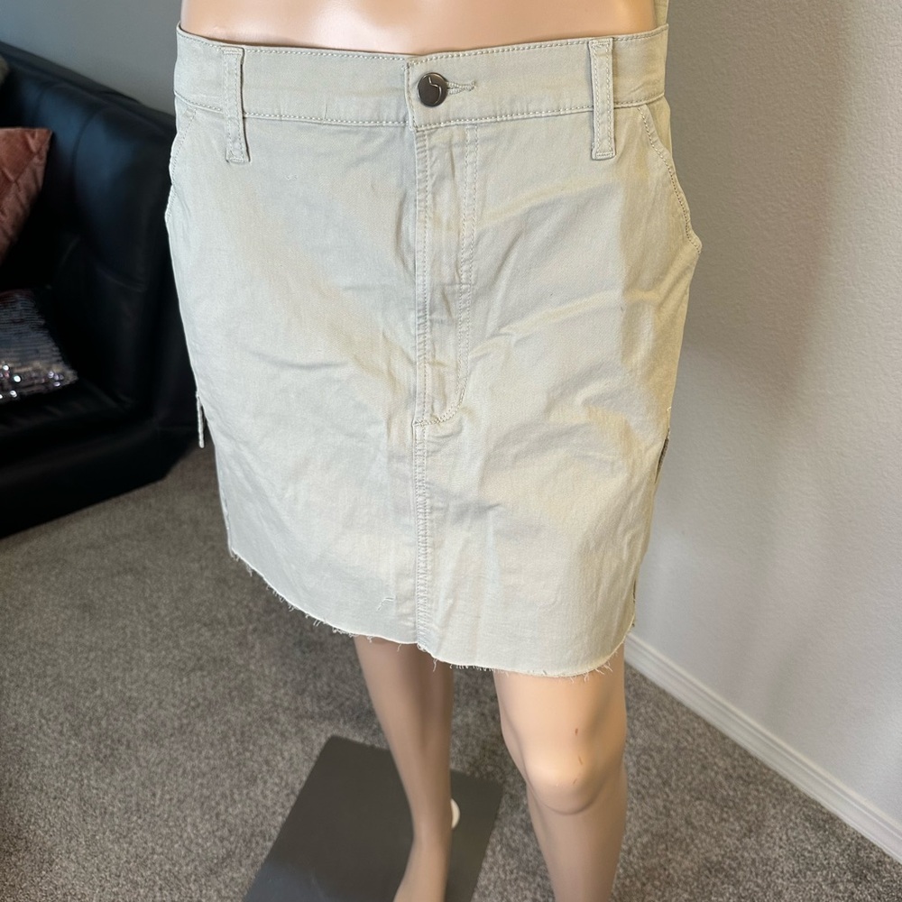 Joe's Jeans Tan Mini Pencil Skirt Casual